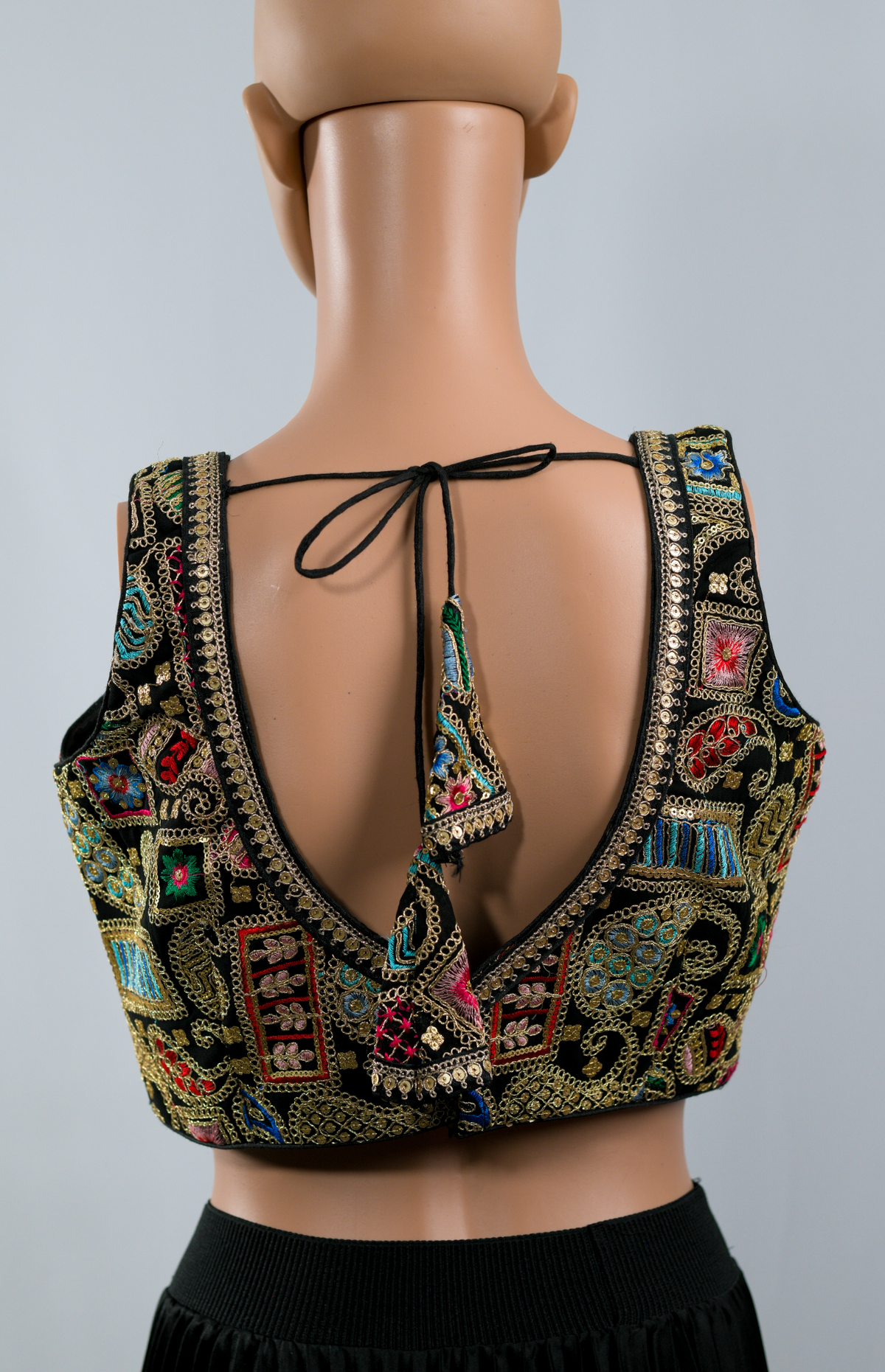 Nakti Black Blouse