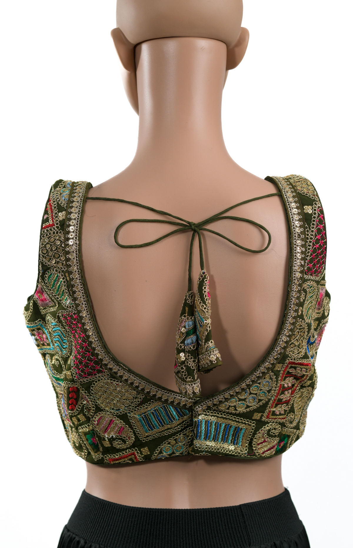 Arvi Dark Green Blouse