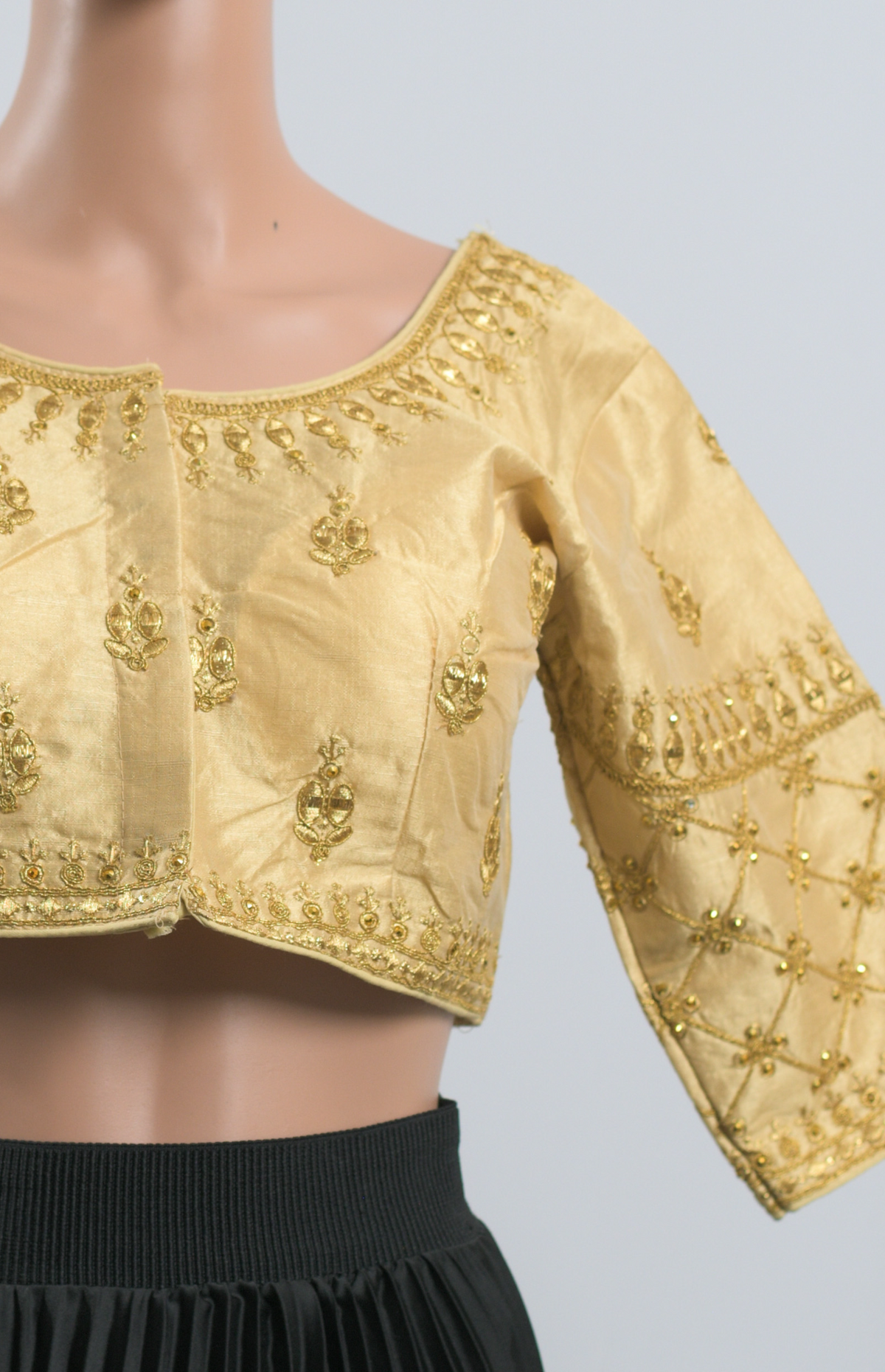 Aruna Gold Blouse