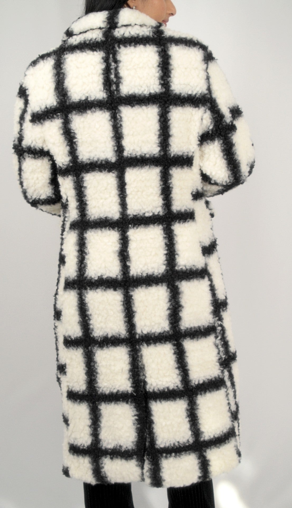 Black and White Coat
