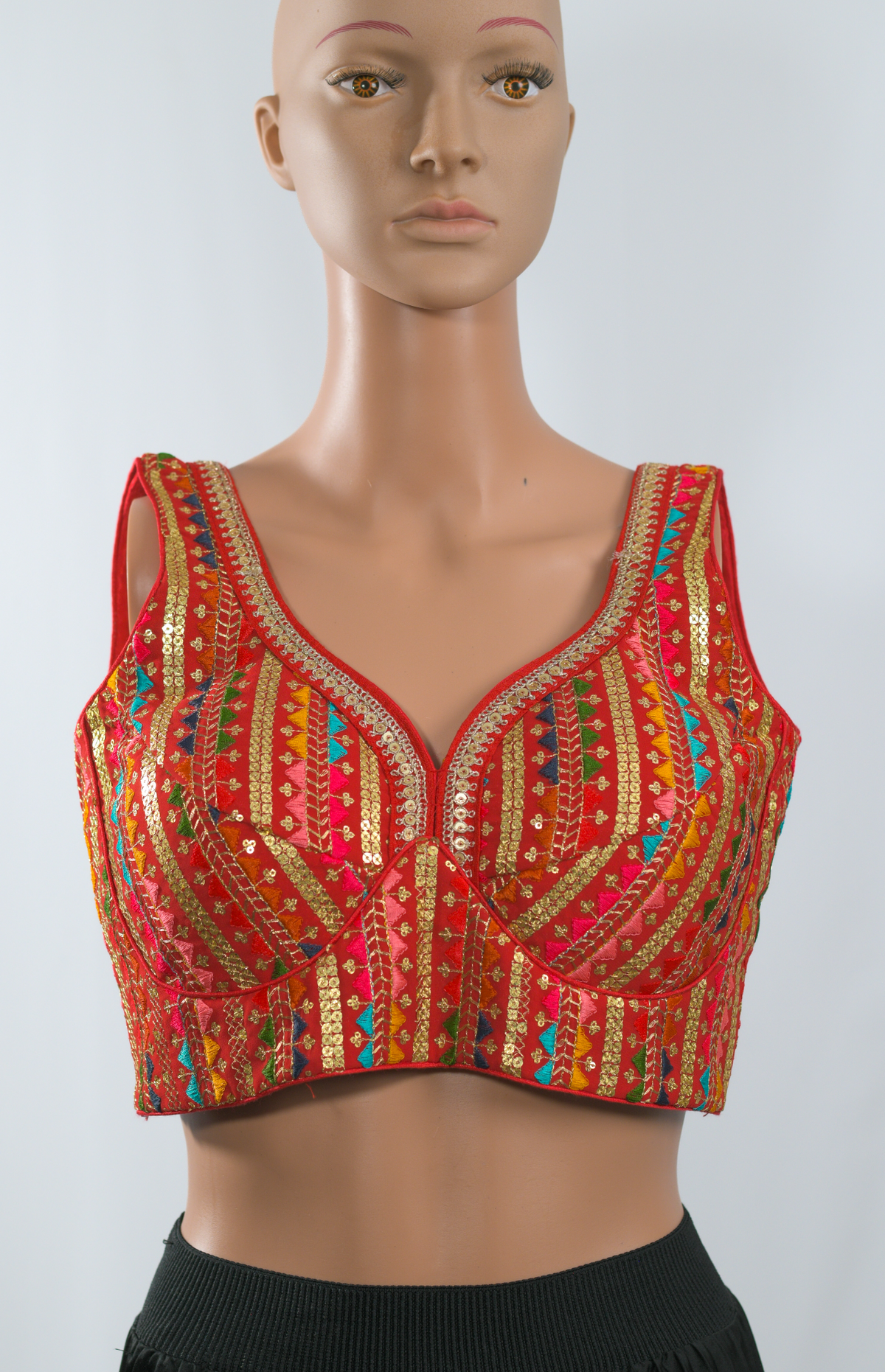 Ruby Red Blouse