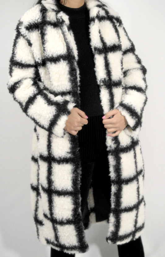 Black and White Coat