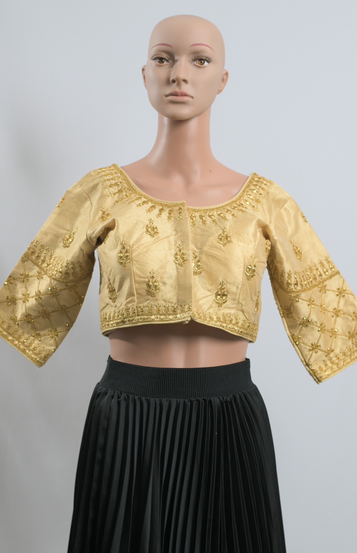 Aruna Gold Blouse