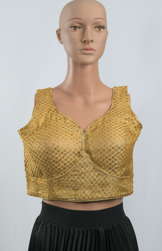 Suryaka Gold Blouse