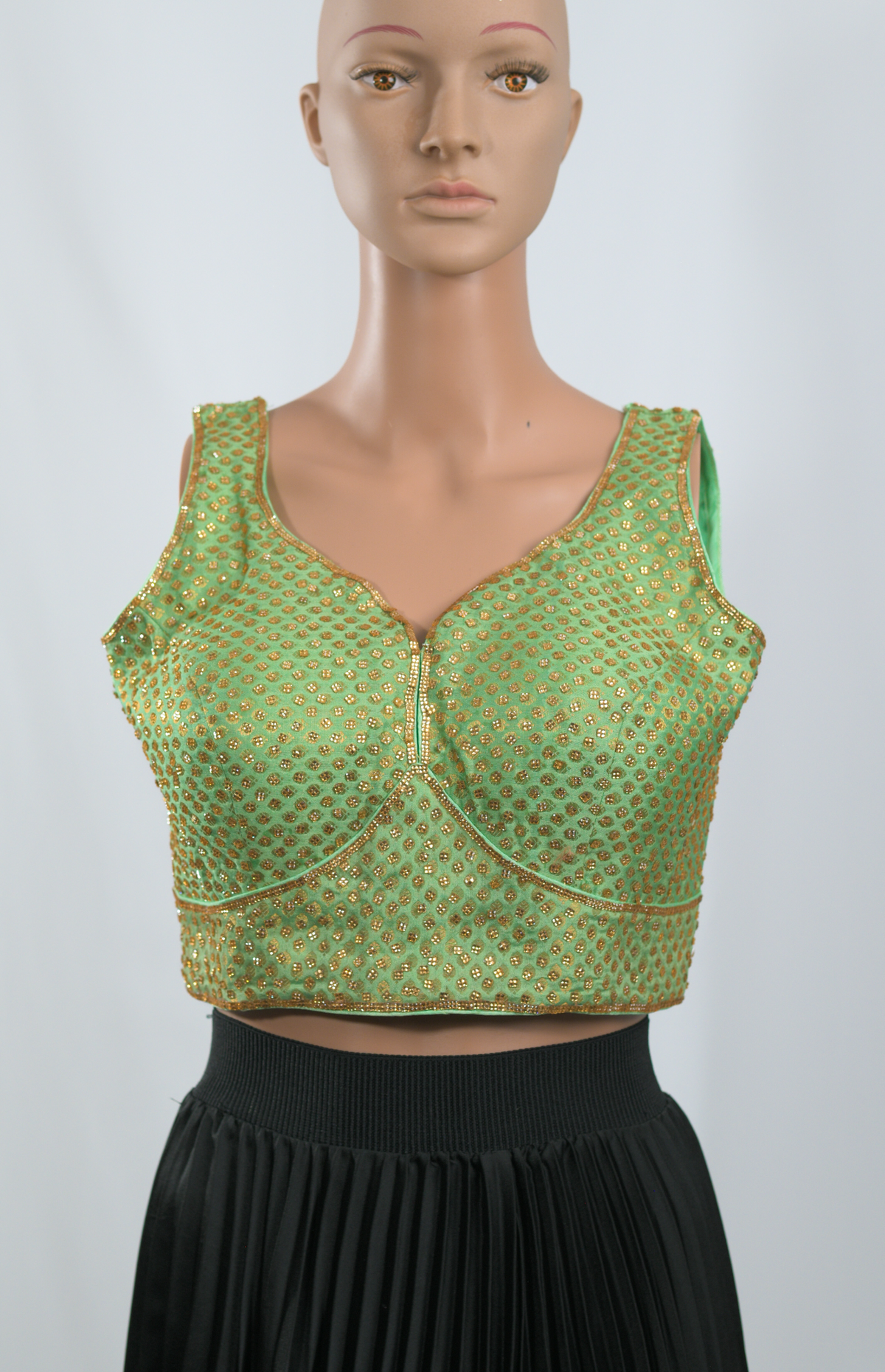 Jayda Green Blouse