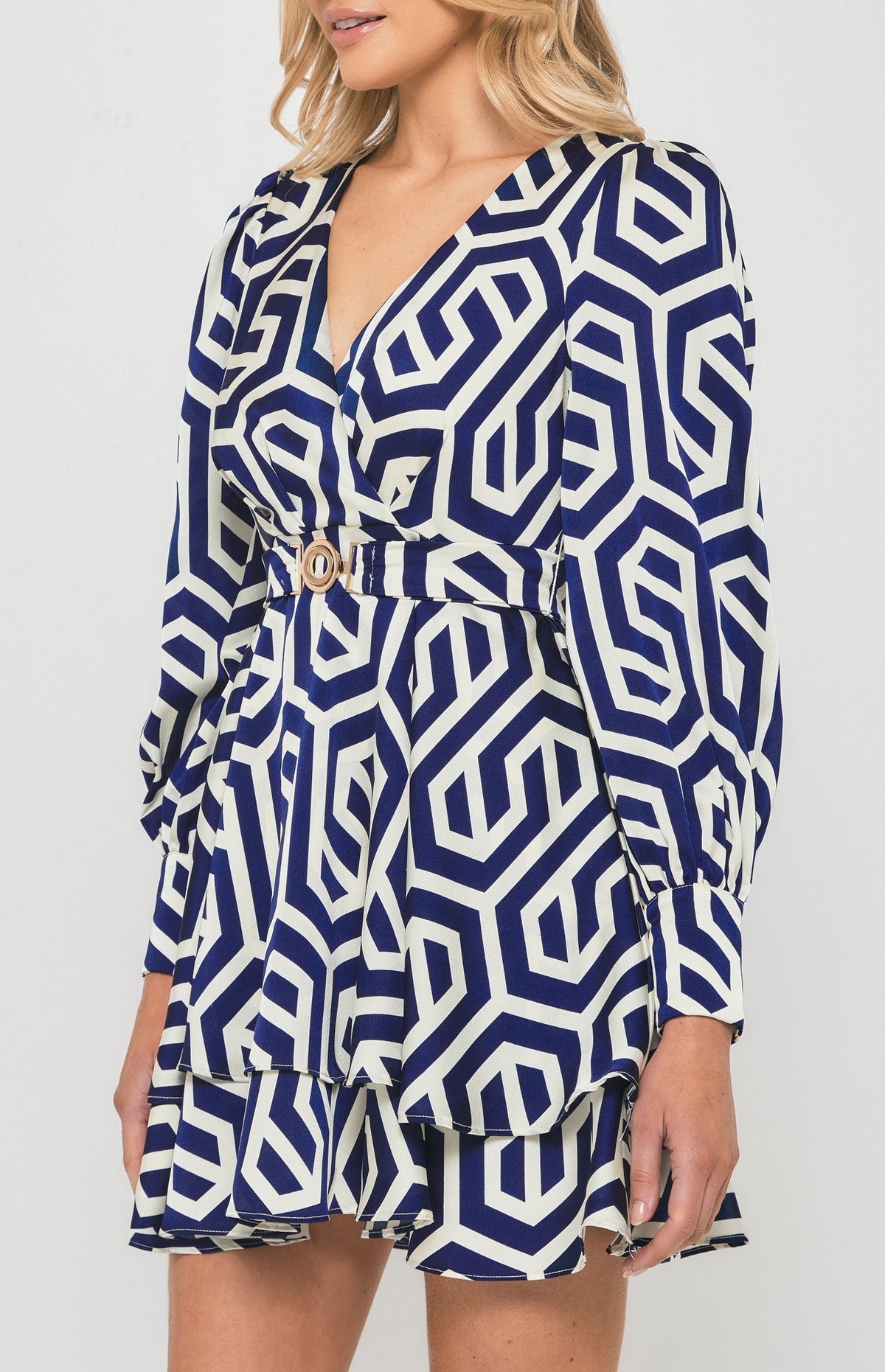 Blue Maze Dress