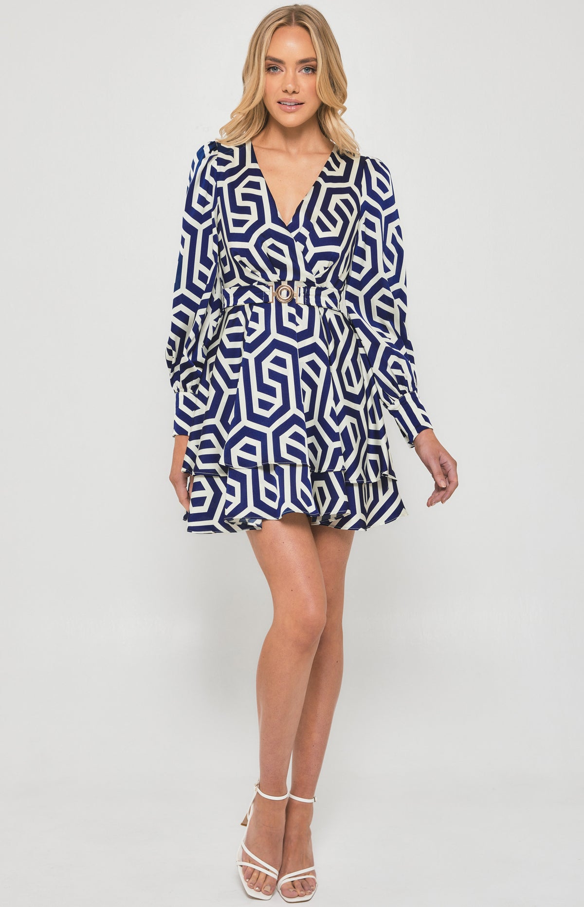 Blue Maze Dress