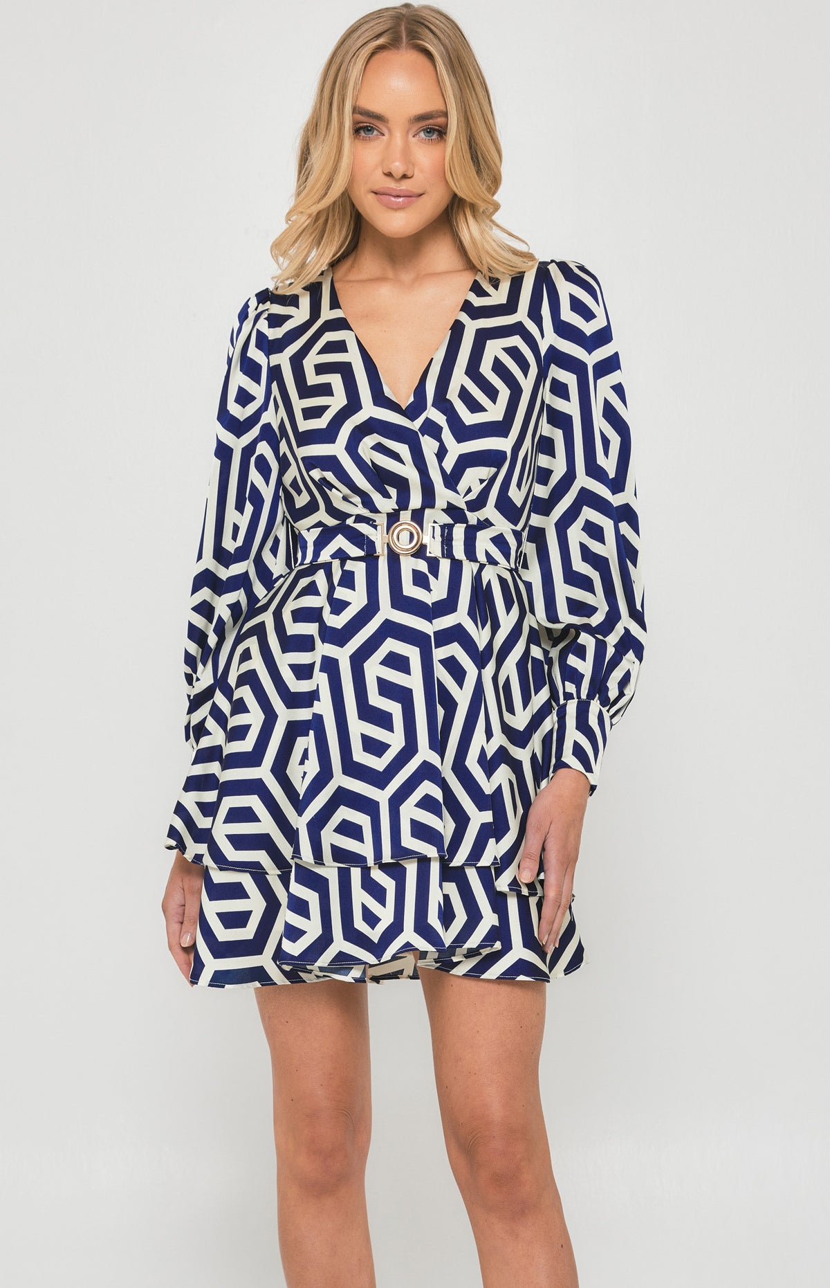 Blue Maze Dress