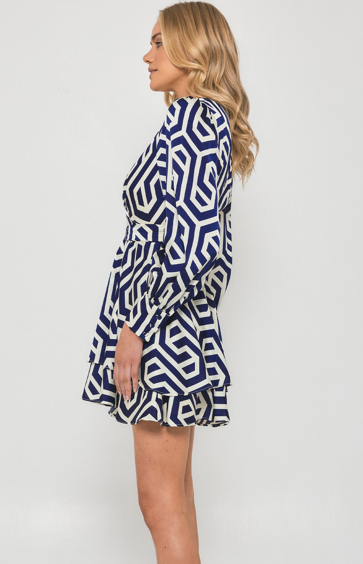 Blue Maze Dress