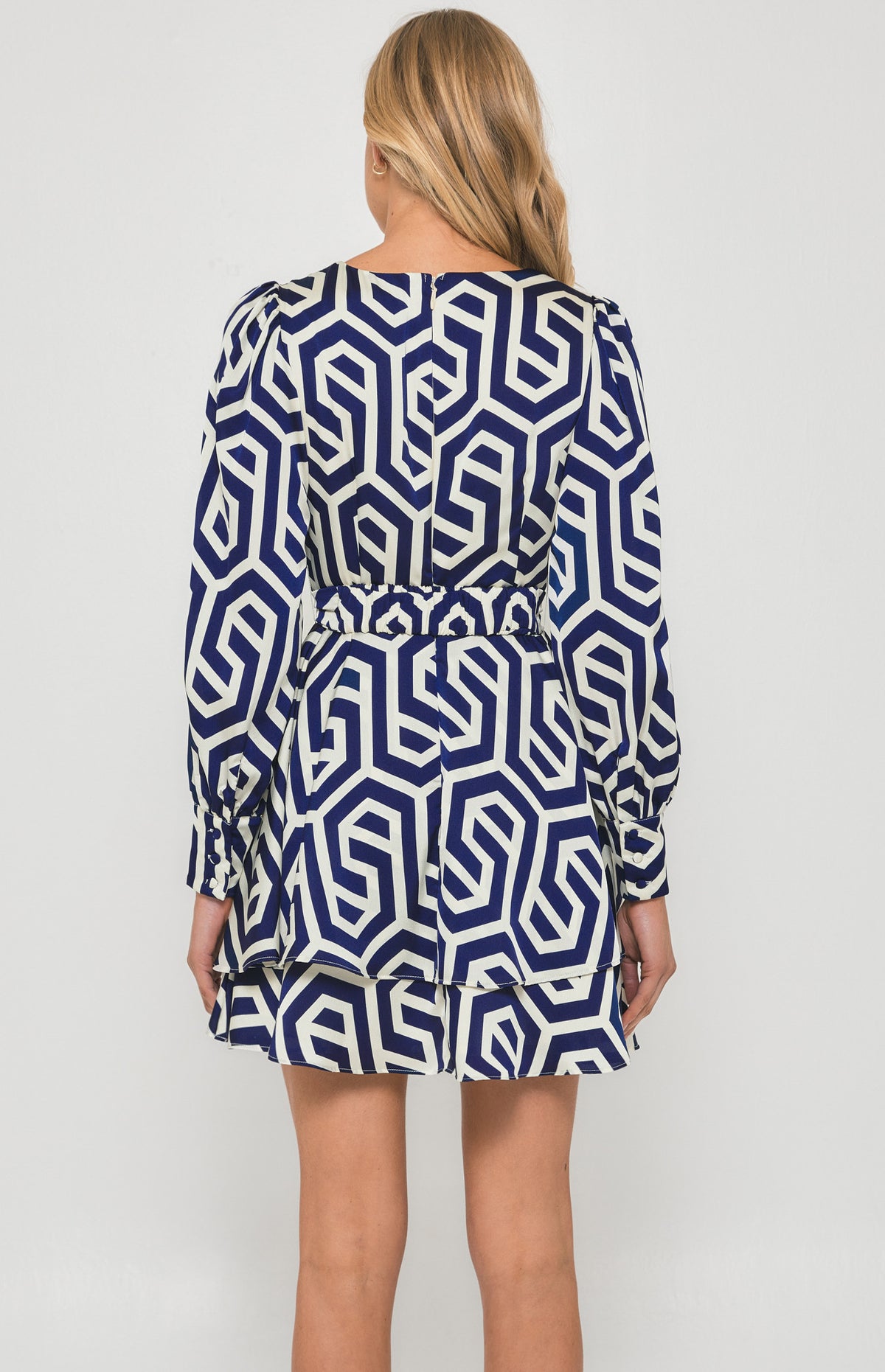 Blue Maze Dress