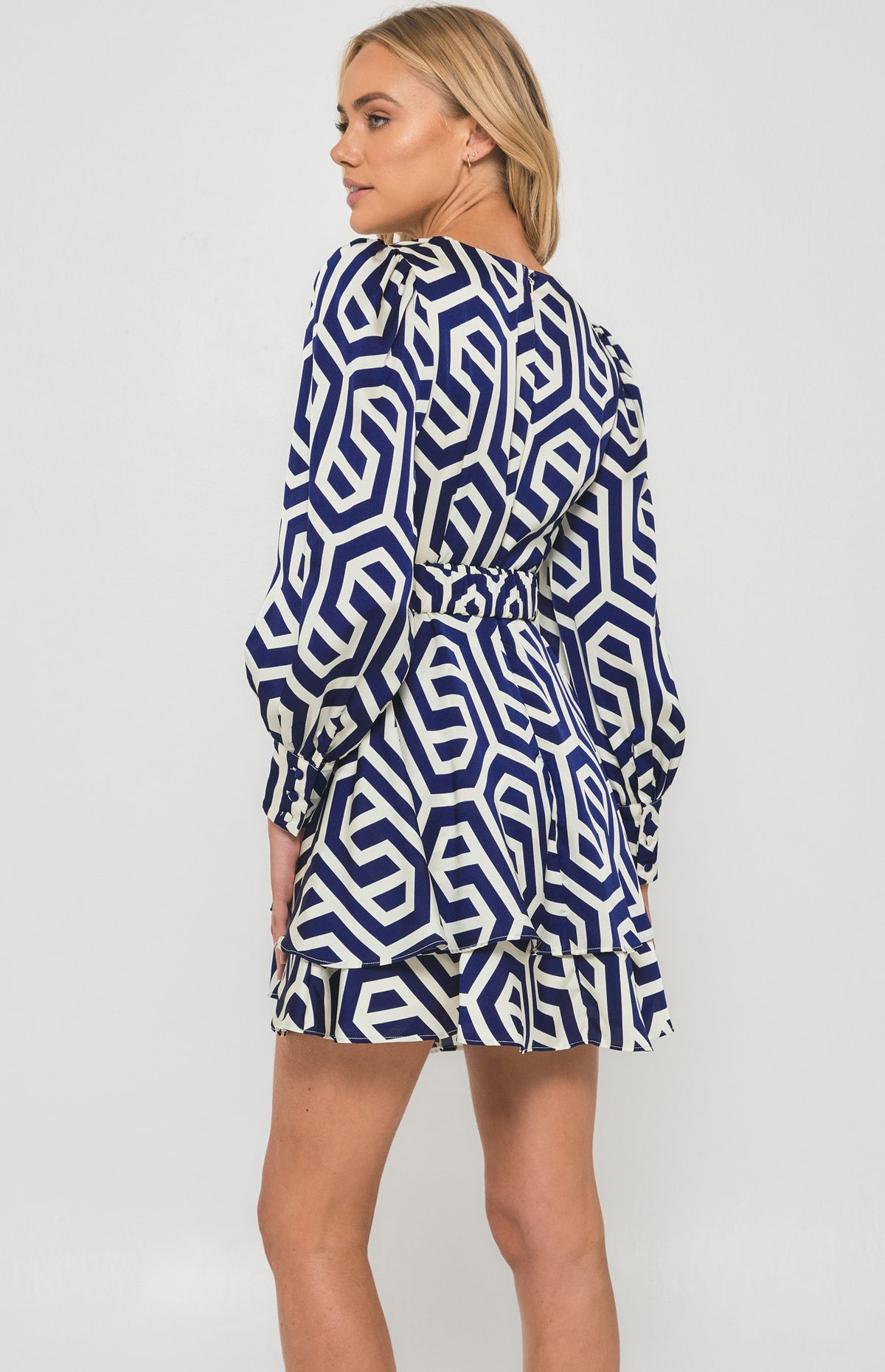 Blue Maze Dress