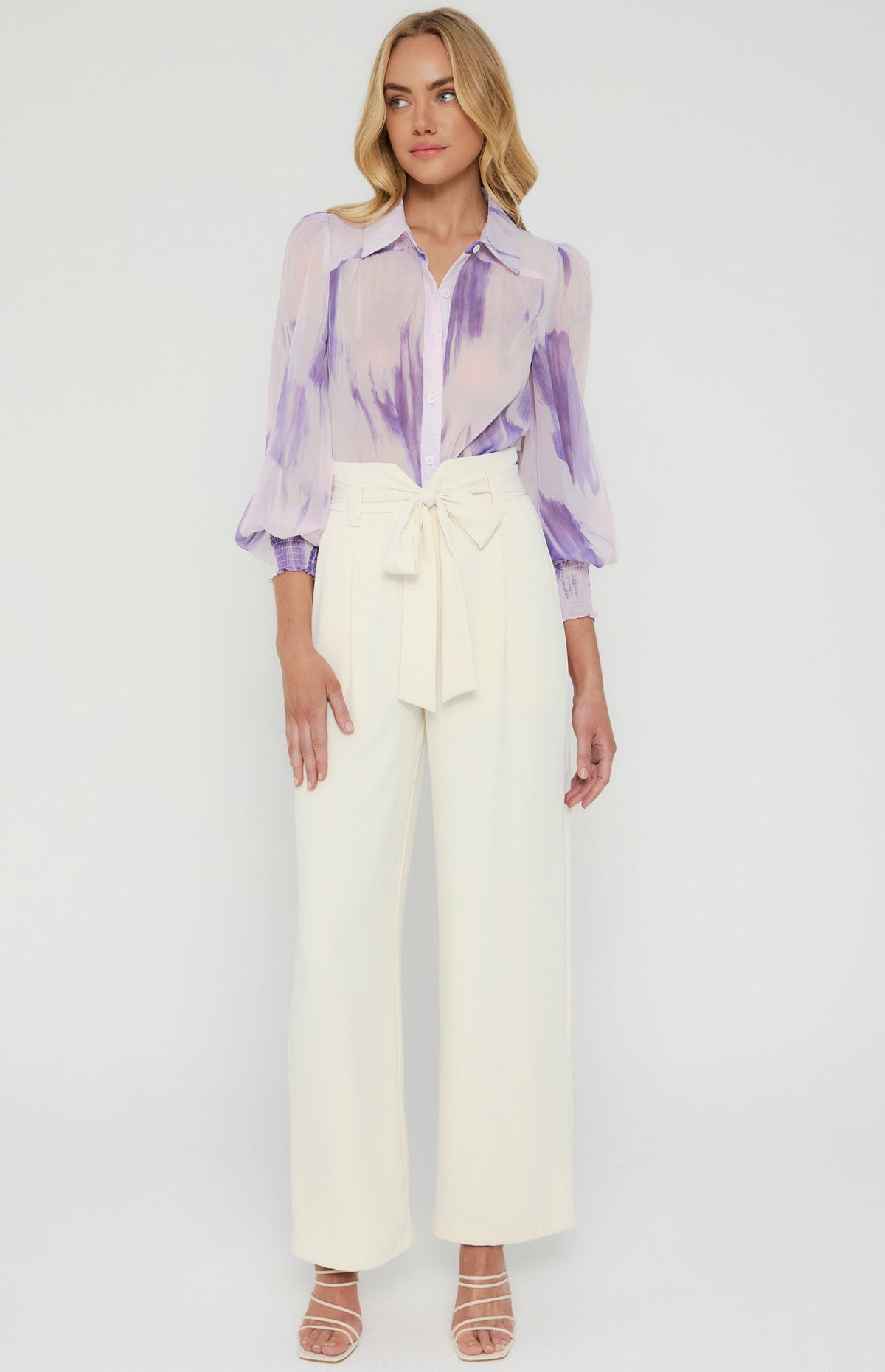 Pink and Purple Watercolour shirt