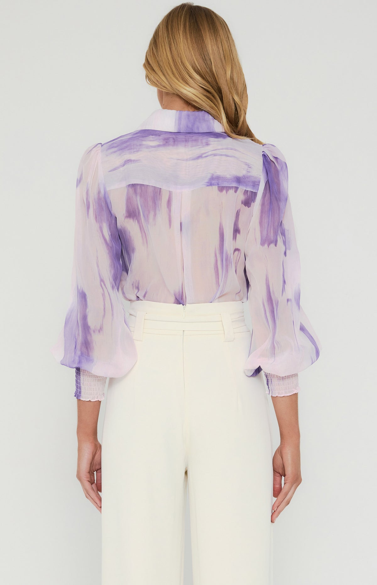 Pink and Purple Watercolour shirt